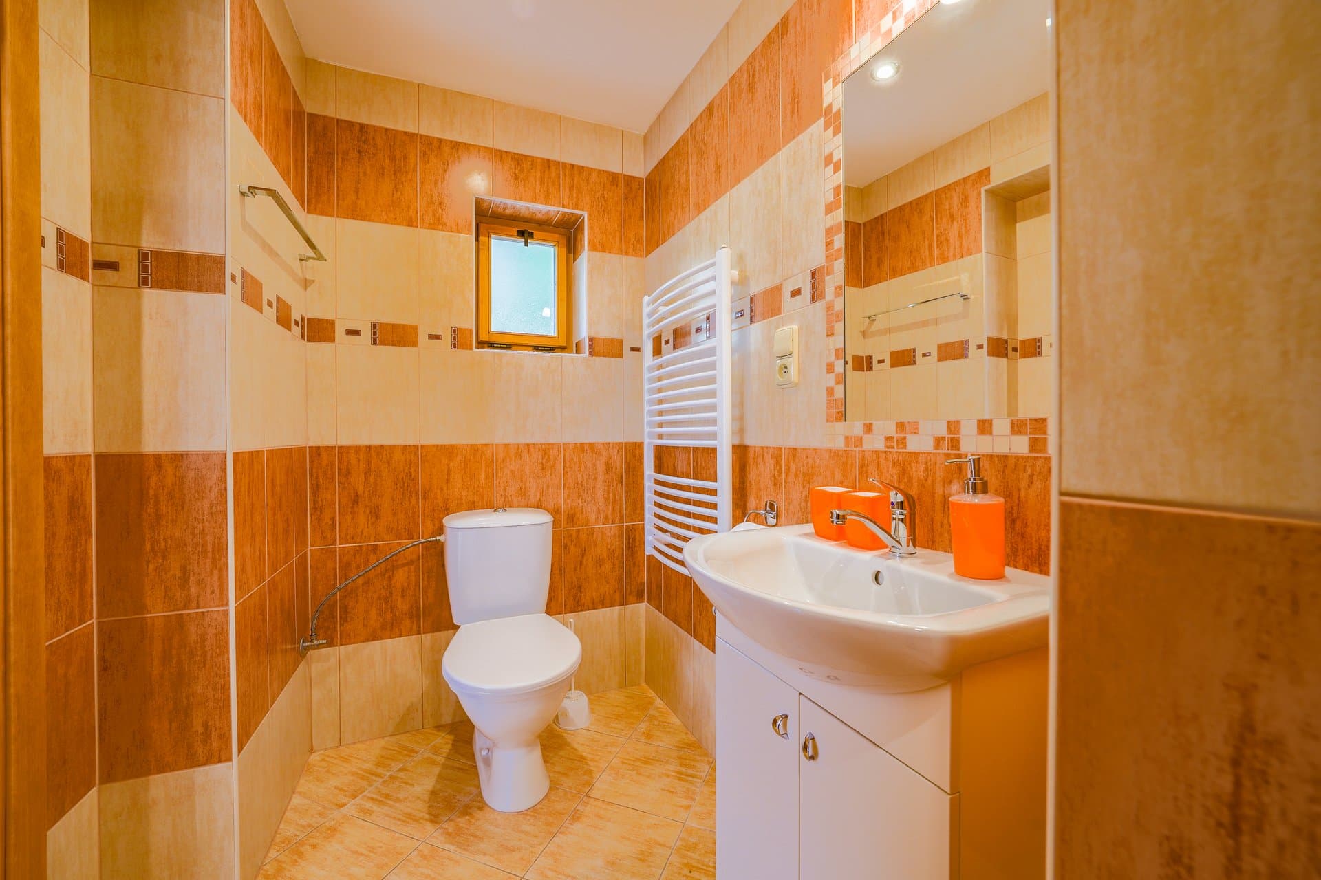 Apartmán 1 – koupelna se záchodem