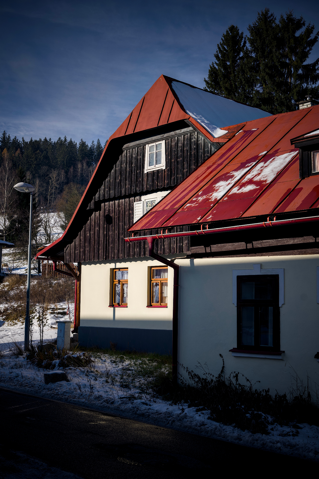 Chata detailní pohled